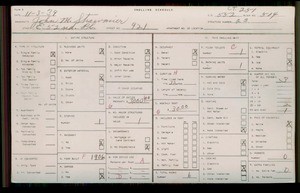 WPA household census for 921 E 52ND PLACE, Los Angeles County