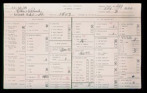 WPA household census for 1507 W 260TH ST, Los Angeles County