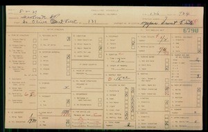 WPA household census for 131 OLIVE COURT VIEW, Los Angeles