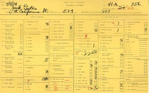 WPA household census for 529 CALIFORNIA, Los Angeles