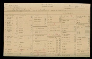 WPA household census for 124 N BOYLSTON ST, Los Angeles