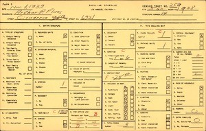 WPA household census for 6921 CIMARRON AVE, Los Angeles County
