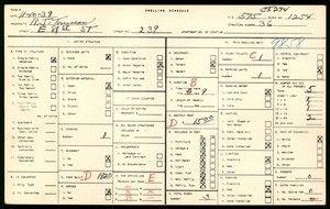 WPA household census for 239 East 81st Street, Los Angeles County
