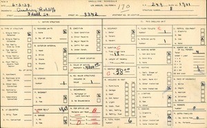 WPA household census for 3342 IDELL ST, Los Angeles