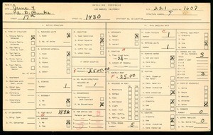 WPA household census for 1430 17TH ST, Los Angeles