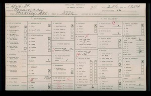 WPA household census for 3772 MERCURY AVENUE, Los Angeles