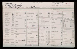 WPA household census for 253 W 37TH PLACE, Los Angeles