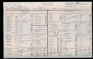 WPA household census for 7229 S LA SALLE AVENUE, Los Angeles County