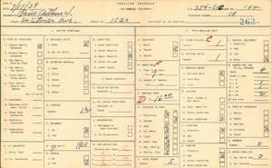 WPA household census for 1520 SOUTH STONER AVE, Los Angeles