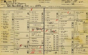 WPA household census for 5516 BUDLONG, Los Angeles