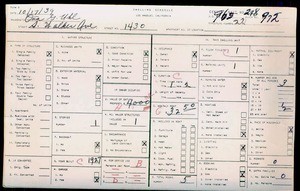 WPA household census for 1430 S WALKER, Los Angeles County