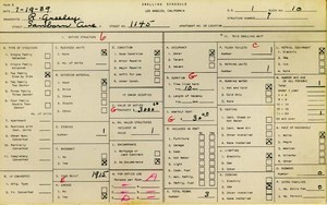 WPA household census for 1145 SANBORN, Los Angeles