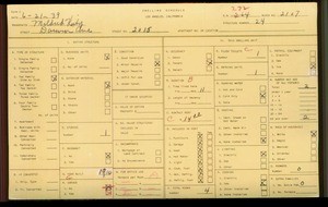 WPA household census for 2015 DARWIN AVE, Los Angeles