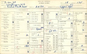 WPA household census for 2470 ECHO PARK AVE, Los Angeles