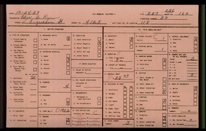 WPA household census for 4125 S FIGUEROA, Los Angeles County