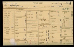 WPA household census for 248 S OLIVE STREET, Los Angeles
