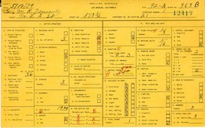 WPA household census for 510 N LOS ANGELES, Los Angeles
