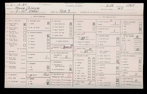 WPA household census for 1429 E 21ST ST, Los Angeles