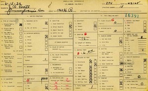 WPA household census for 1963 PENNSYLVANIA, Los Angeles