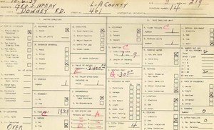 WPA household census for 461 S DOWNEY