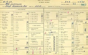 WPA household census for 2513 GLEASON, Los Angeles