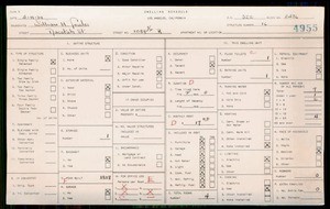 WPA household census for 1089 S DACOTAH, Los Angeles