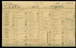 WPA household census for 450 E 20TH, Los Angeles