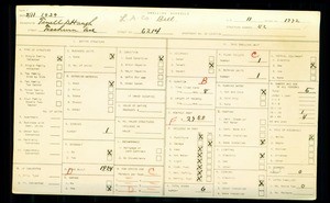 WPA household census for 6214 FISHBURN AVENUE, Bell, Los Angeles County