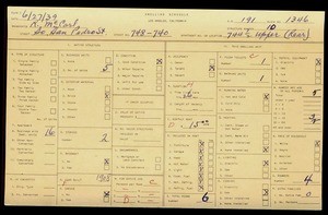 WPA household census for 740 S SAN PEDRO, Los Angeles