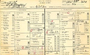 WPA household census for 4512 WALL, Los Angeles