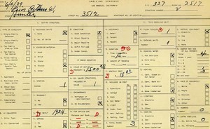 WPA household census for 3512 HUNTER, Los Angeles