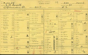 WPA household census for 2517 BOULDER ST, Los Angeles