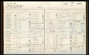 WPA household census for 315 W 94TH STREET, Los Angeles County
