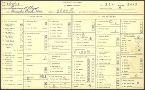 WPA household census for 2529 LINCOLN PARK AVE, Los Angeles