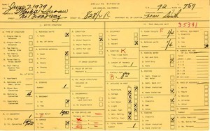 WPA household census for 828 N BROADWAY, Los Angeles