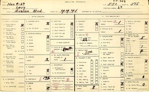 WPA household census for 4441 AVALON, Los Angeles