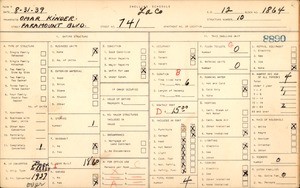 WPA household census for 741 Paramount Boulevard, Los Angeles County