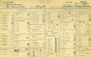WPA household census for 337 N SAVANNAH, Los Angeles