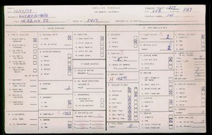 WPA household census for 1417 W 62ND STREET, Los Angeles County