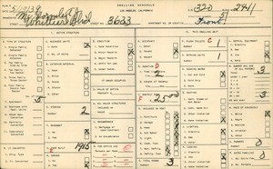 WPA household census for 3633 WHITTIER BLVD, Los Angeles