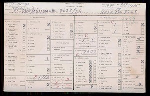 WPA household census for 8628 1/2 S VERMONT AVE, Los Angeles County