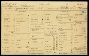 WPA household census for 108 S FIGUEROA, Los Angeles