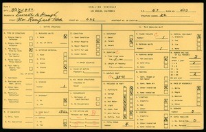 WPA household census for 626 N RAMPART BLVD, Los Angeles
