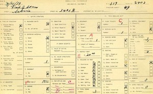 WPA household census for 3421 SABINA, Los Angeles