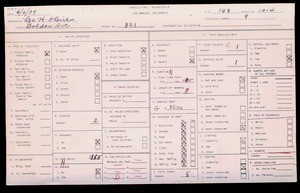 WPA household census for 821 GOLDEN, Los Angeles