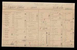 WPA household census for 2849 SICHEL ST, Los Angeles