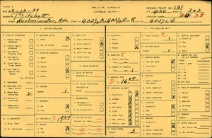 WPA household census for 403 1/2 WESTMINISTER AVE, Los Angeles County