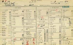 WPA household census for 467 S SYDNEY