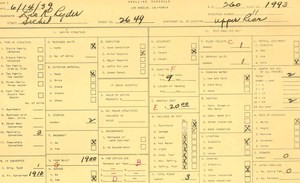 WPA household census for 2649 SICHEL, Los Angeles