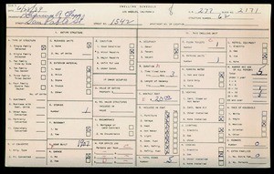 WPA household census for 1542 SAN PABLO, Los Angeles